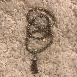 Stella and Dot - 3 set stretch bracelets